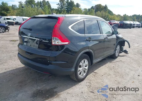 2013 Honda Cr-V Ex-L from USA, damaged, VIN 2HKRM4H71DH654681